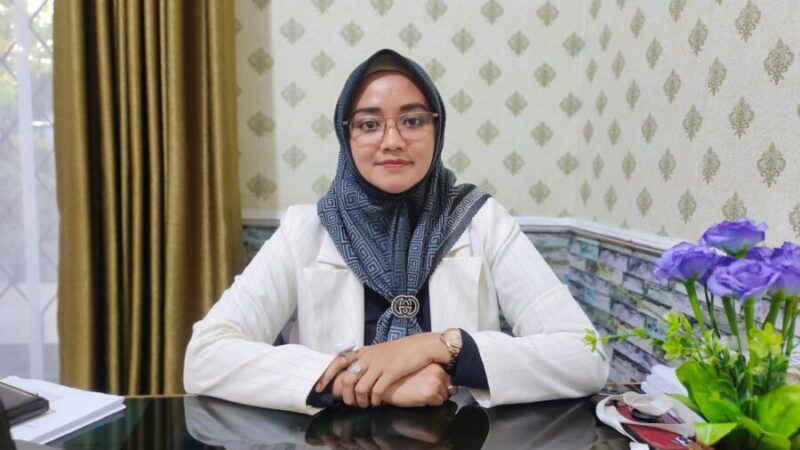 Ketua Divisi Sosdiklih Parmas dan SDM pada KPU Kota Cilegon Nunung Nurjanah