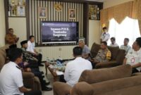 Foto Bersama Saat Mediasi Berlangsung di Kantor Polsek Teluknaga dan Kantor Kesbangpol Kabupaten Tangerang di Bulan Maret 2024 lalu.