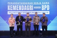 penandatanganan Perjanjian Kerja Sama dengan sejumlah perwakilan Bank Pembangunan Daerah (BPD)