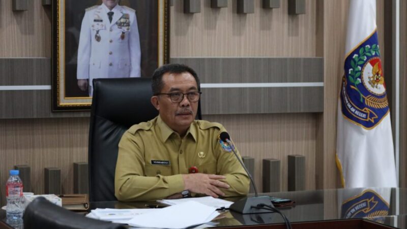 Kepala Badan Strategi Kebijakan Dalam Negeri (BSKDN) Kemendagri Yusharto Huntoyungo