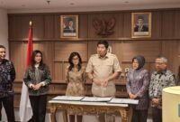 Penandatanganan MoU (Kemenkes PKP)