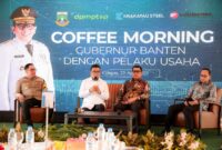 Gubernur Banten berdialog dengan para pelaku usaha di Kota Cilegon