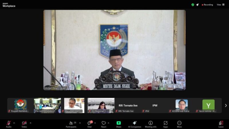 Musyawarah Perencanaan Pembangunan (Musrenbang) Rencana Kerja Pemerintah Daerah (RKPD) Provinsi Malut Tahun 2026