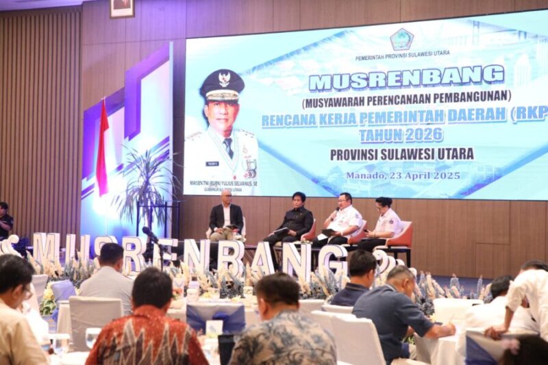 Ribka Haluk menjadi pembicara pada Musrenbang RKPD Tahun 2026 Provinsi Sulut
