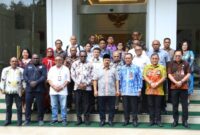 Kegitan audiensi bersama Menteri Perencanaan Pembangunan Nasional /Kepala Badan Perencanaan Pembangunan Nasional dan Bupati Merauke