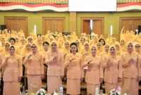 Foto bersama Pengurus DWP Unit Kerja Lingkup Kemendagri Masa Bakti 2024–2029