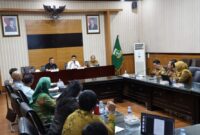 kunjungan Bapemperda DPRD Provinsi Sumatera Utara di Ruang Rapat Sekretariat Daerah Provinsi Banten