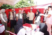 Bima Arya Sugiarto meninjau dua Tempat Pemungutan Suara (TPS) di Kota Banjarbaru, Kalimantan Selatan