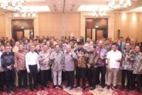 acara Silaturahmi dan Rapat Kerja Forum Majelis Wali Amanat (MWA) PTN-BH 2025 di Ballroom Hotel Tentrem, Semarang.