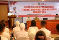 Kegiatan Pembukaan Seleksi Calon Pasukan Pengibar Bendera Pusaka Tingkat Provinsi dan Nasional Tahun 2025