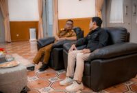 Andra Soni menerima audiensi jajaran TVRI di Gedung Negara Provinsi Banten