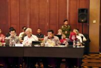 Rapat Kunjungan Kerja Komisi II DPR RI dalam Rangka Evaluasi DOB di Papua Selatan.