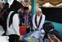 Tinawati Andra Soni melakukan kunjungan dan penilaian dalam rangka kesiapan Lomba Posyandu Tingkat Nasional Tahun 2025.