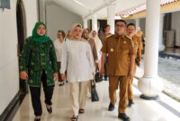 Andra Soni usai menerima kunjungan jajaran Wanita Tani HKTI di Ruang Rapat Gedung Negara Provinsi Banten
