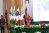 Kemendagri Yusharto Huntoyungo mewakili Mendagri Muhammad Tito Karnavian dalam Musyawarah Perencanaan Pembangunan Rencana Kerja Pemerintah Daerah (RKPD) Provinsi Papua Tengah