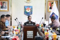 Mendagri Muhammad Tito Karnavian dalam Rapat Koordinasi Percepatan Realisasi Anggaran Pendapatan dan Belanja Daerah (APBD) Tahun 2025.