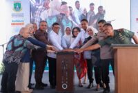 Gubernur Banten Andra Soni menghadiri peresmian Gedung Bunker Radioterapi dan Operasional Pelayanan Kemoterapi RSUD Banten