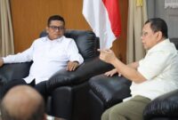 Gubernur Banten Andra Soni menerima kunjungan Karo Banten Bersatu (KBB) 