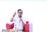 Wakil Menteri Dalam Negeri (Wamendagri) Bima Arya Sugiarto dalam Kuliah Umum Nasional bertema 
