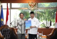 Mendagri Muhammad Tito Karnavian dalam kegiatan audiensi Asosiasi Pemerintah Kabupaten Seluruh Indonesia