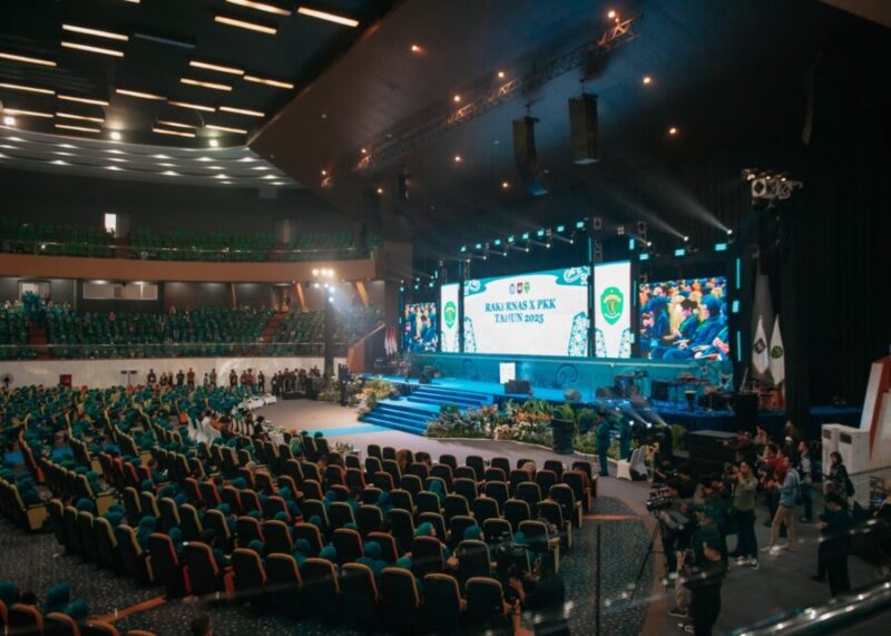 Kegiatan Peringatan Hari Kesatuan Gerak (HKG) PKK ke-53 dan Rakernas X PKK Tahun 2025, di Samarinda Convention Hall