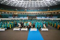 kegiatan Rapat Kerja Nasional (Rakernas) X PKK di Plenary Hall Sempaja, Kota Samarinda, Kalimantan Timur