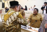Wamendagri Ribka Haluk menghadiri Rapat Kerja Komisi II DPR RI bersama Menteri Dalam Negeri (Mendagri), Komisi Pemilihan Umum (KPU), Badan Pengawas Pemilu (Bawaslu), dan Dewan Kehormatan Penyelenggara Pemilu (DKPP) di Ruang Rapat Komisi II DPR RI