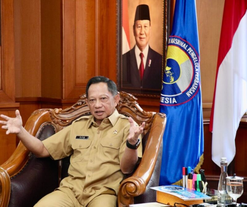 Menteri Dalam Negeri (Mendagri) Tito Karnavian