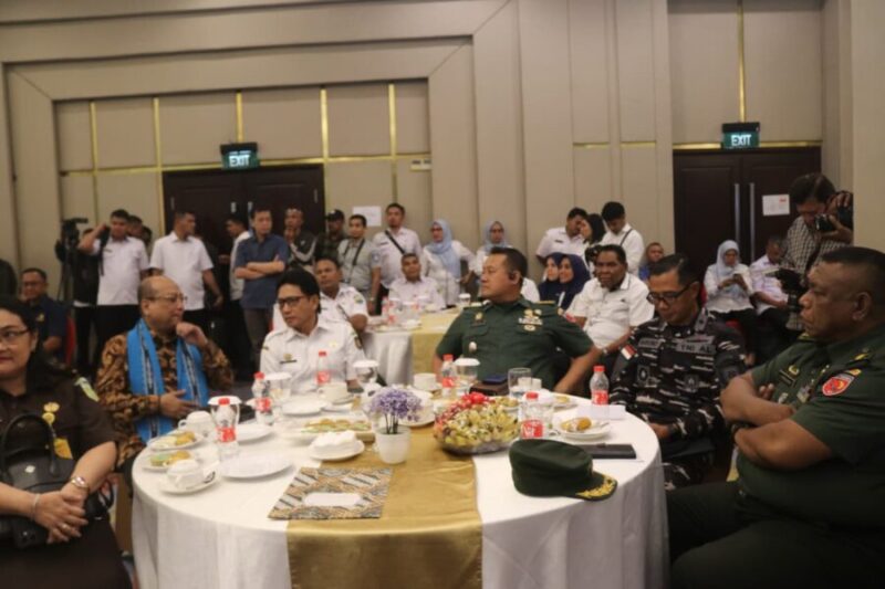 Rapat Koordinasi (Rakor) bertema “Strategi dan Sinergi dalam Era Baru Pengelolaan Pendapatan Asli Daerah” di Ambon, Maluku, Rabu (13/8/2025).