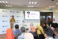 Wamendagri Bima Arya saat memberikan Keynote Speech pada The International Urban - Benchmarking Workshop di Monash University Indonesia, Kabupaten Tangerang, Banten, Senin (29/9/2025).