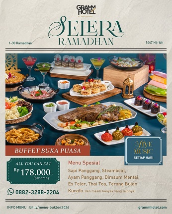 “Selera Ramadhan”, Sajian Berbuka Eksklusif di GRAMM Hotel by Ambarrukmo Yogyakarta