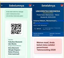 Pembatalan Kelulusan Talent Scouting UI Tuai Kritik, Kampus Belum Beri Penjelasan