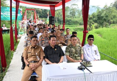 Jembatan Gantung Garuda di Sindupaten Diresmikan, Warga Sambut Antusias