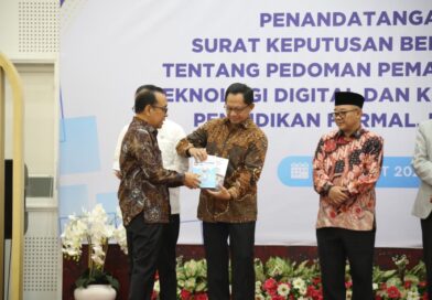Tujuh Menteri Teken SKB Pemanfaatan AI di Dunia Pendidikan