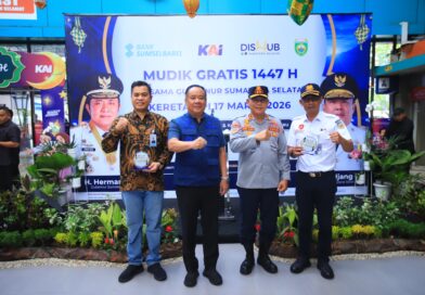 Program Mudik Gratis Sumsel 2026 Berangkatkan Ribuan Pemudik dengan Kereta Api