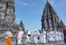 Ritual Tawur Agung Kesanga Nasional Berlangsung Khidmat di Candi Prambanan