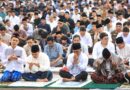 Ribuan Warga Serang Salat Id Bersama Gubernur