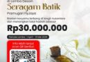 Angkat Budaya Lokal, FlyJaya Cari Desain Batik Terbaik untuk Pramugari