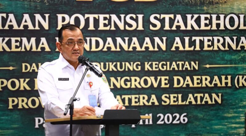 Dorong Pembiayaan Berkelanjutan, Sumatera Selatan Perkuat Program Pelestarian Mangrove