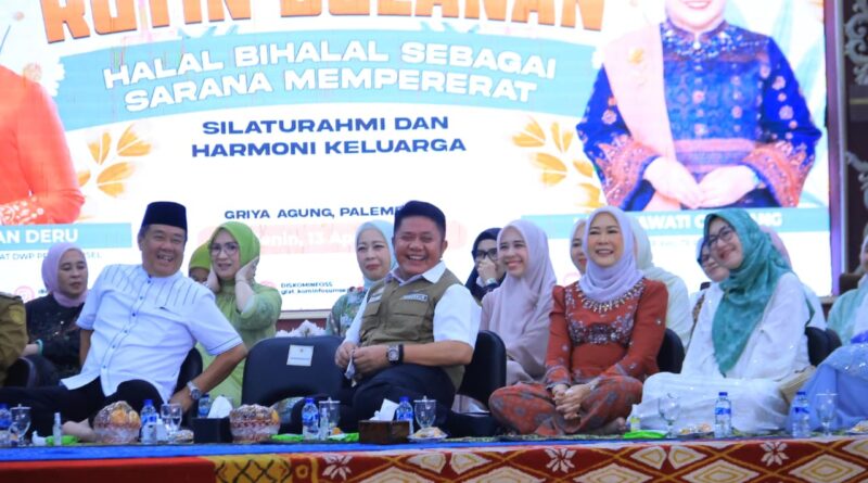 Halal Bihalal TP PKK Sumsel Jadi Momentum Introspeksi dan Penguatan Iman