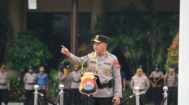 Kapolda Banten Ajak Personel Tingkatkan Disiplin dan Pelayanan Humanis kepada Masyarakat
