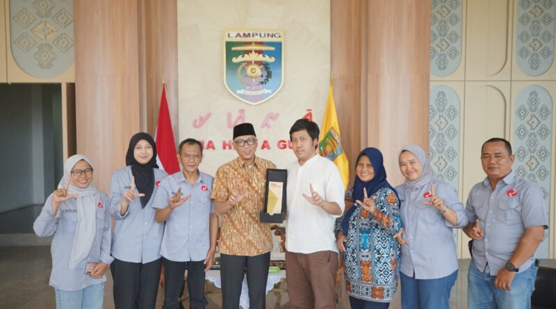 Terima RMOL Lampung, Gubernur Tekankan Penguatan SDM dan Rasa Bangga Generasi Muda