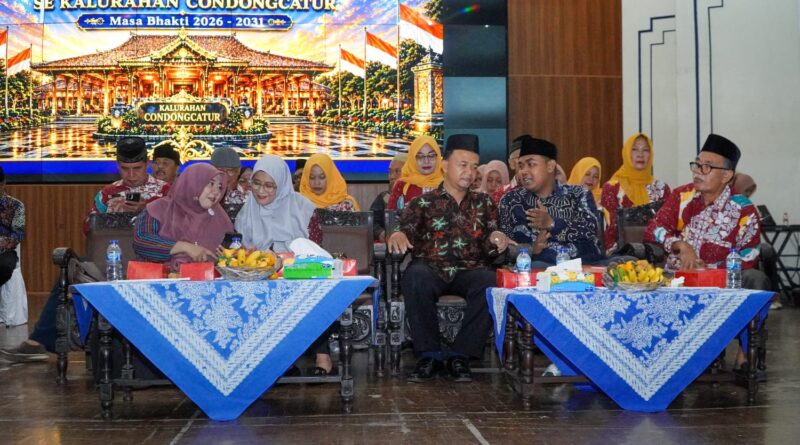 Condongcatur Jadi Percontohan, Pengukuhan Massal RT/RW Perkuat Akuntabilitas dan Pelayanan