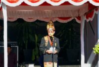 Menag Nasaruddin Umar pada upacara Hardiknas, Sabtu 2 Mei 2026.