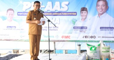 Banten Perkuat Ketahanan Pangan Lewat Sistem Pertanian Modern PM-AAS