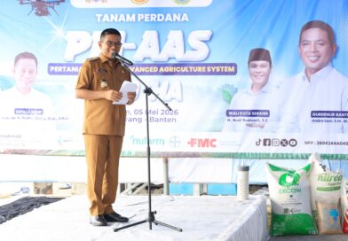 Banten Perkuat Ketahanan Pangan Lewat Sistem Pertanian Modern PM-AAS