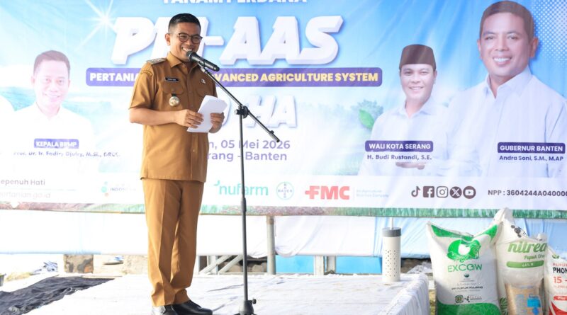Banten Perkuat Ketahanan Pangan Lewat Sistem Pertanian Modern PM-AAS