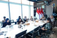 Menteri Ekonomi Kreatif, Teuku Riefky Harsya, menerima audiensi Duta Besar RI untuk Kerajaan Belgia terakreditasi Keharyapatihan Luksemburg dan Uni Eropa, Y.M. Andy Rachmianto, di Kantor Kementerian Ekraf, Jakarta, Jumat (8/5/2026).