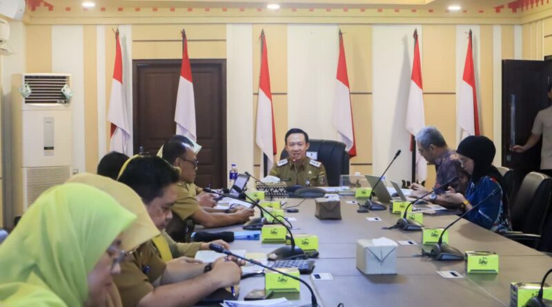 Pemprov Lampung Gelar High Level Meeting Evaluasi Pengendalian Inflasi Daerah
