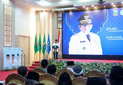 BKPRMI Banten Resmi Dilantik, Andra Soni Tekankan Peran Strategis Remaja Masjid
